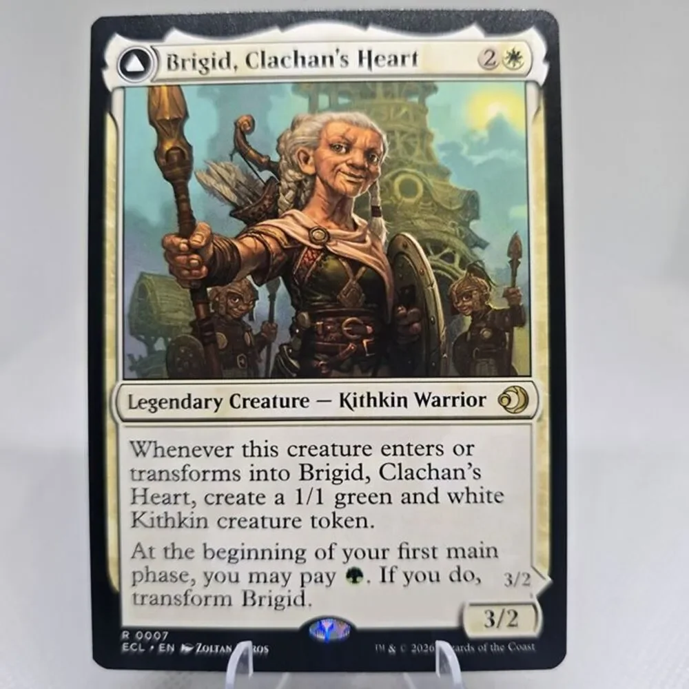 Brigid, Clachan's Heart 7 The Hobbit Magic the Gathering
